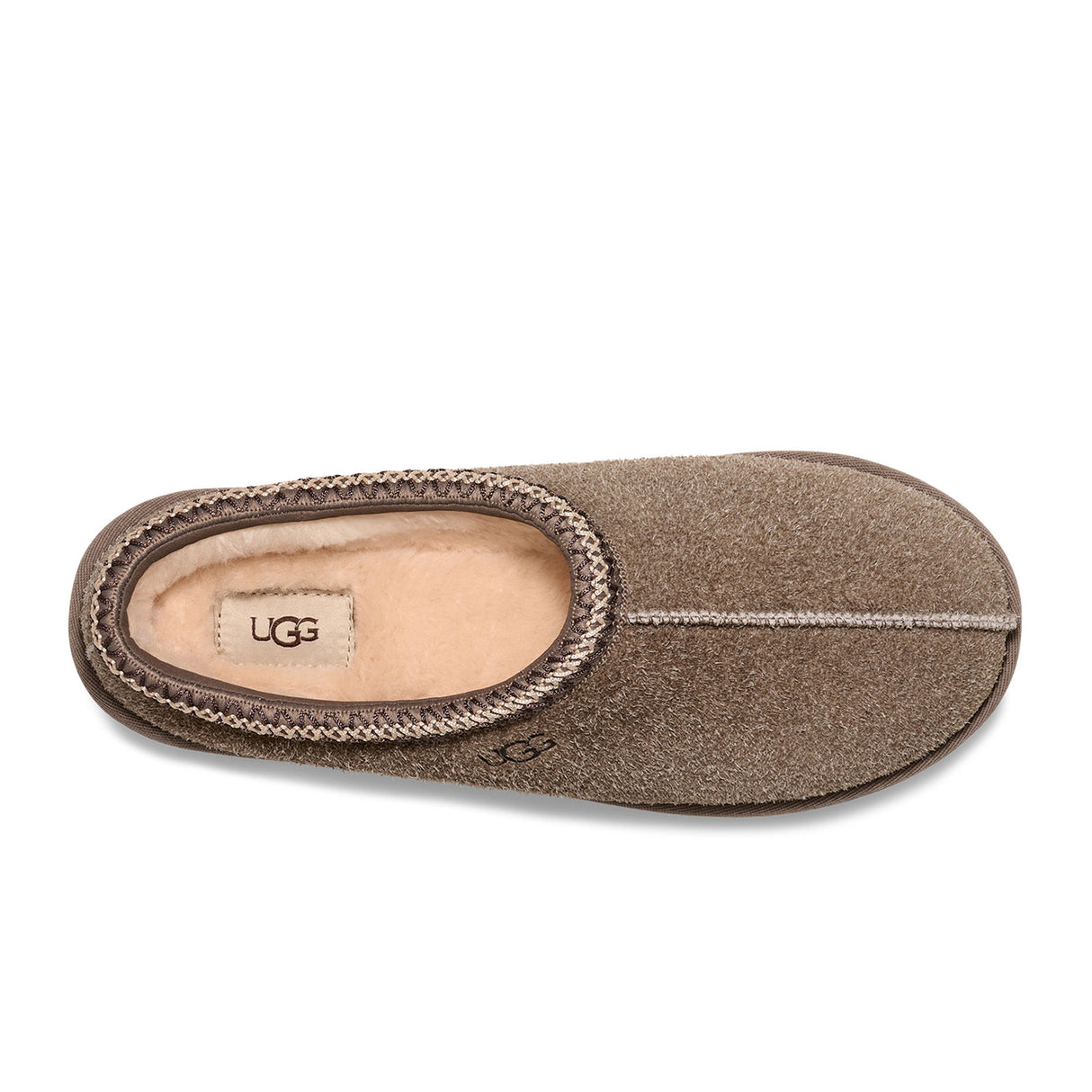 UGG® Tasman Shaggy Suede (Men) - Smoke Plume Dress-Casual - Slipper - The Heel Shoe Fitters