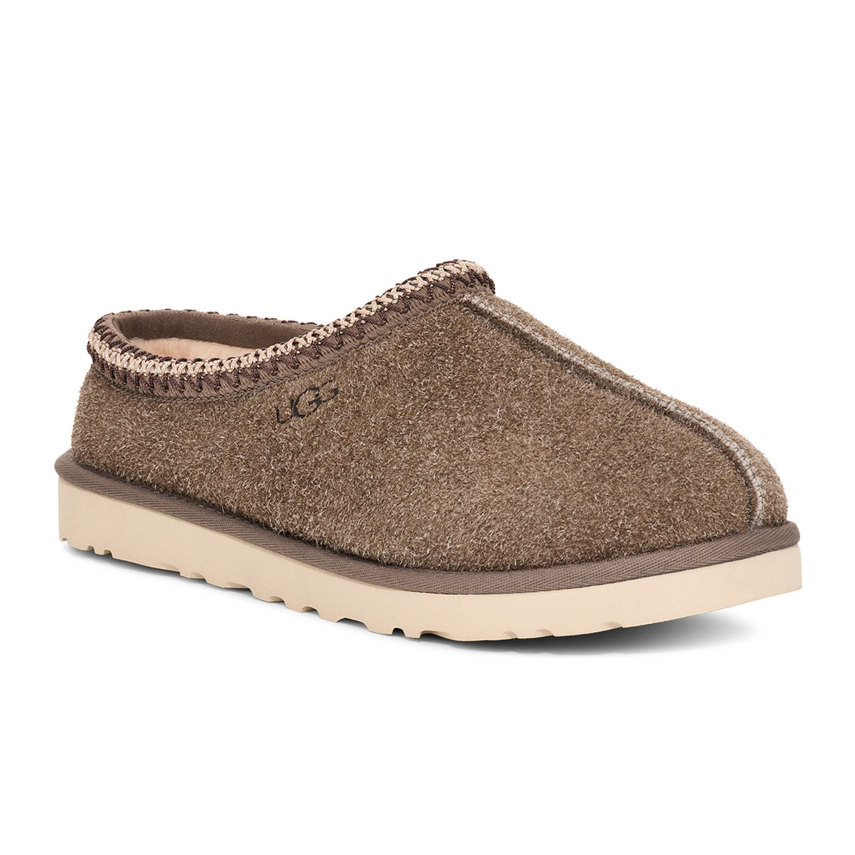 UGG® Tasman Shaggy Suede (Men) - Smoke Plume Dress-Casual - Slipper - The Heel Shoe Fitters
