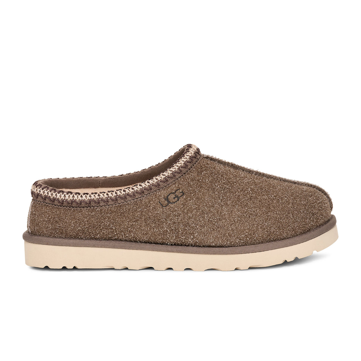 UGG® Tasman Shaggy Suede (Men) - Smoke Plume Dress-Casual - Slipper - The Heel Shoe Fitters