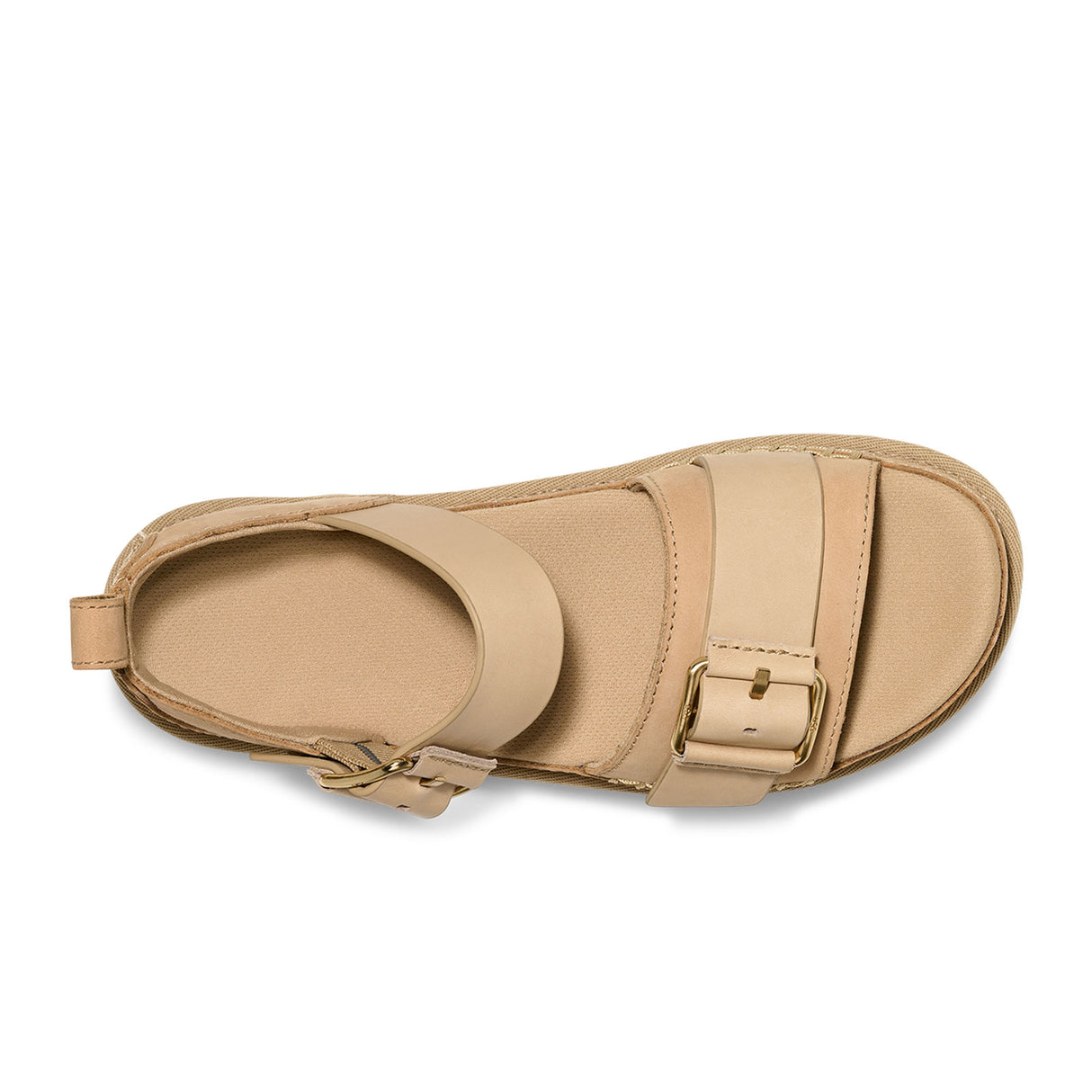 UGG® Goldenstar Villa (Women) - Mustard Seed Sandal - Backstrap - The Heel Shoe Fitters