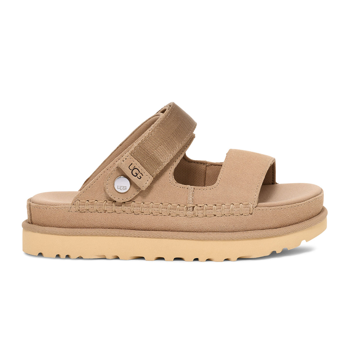 UGG® Goldenstar Glide (Women) - Sand Sandal - Slide - The Heel Shoe Fitters