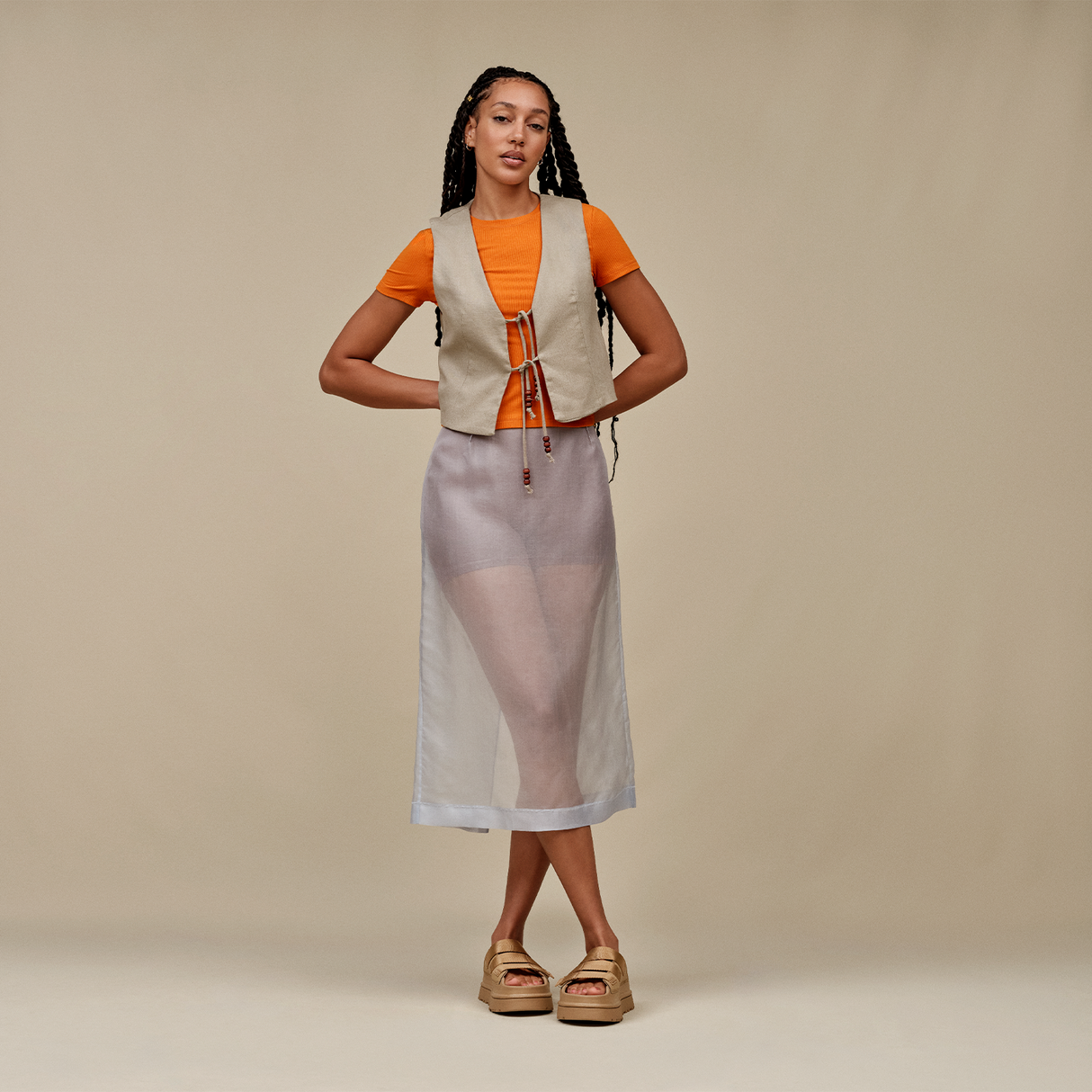 UGG® GoldenGlow Slide (Women) - Dark Sand Sandal - Slide - The Heel Shoe Fitters