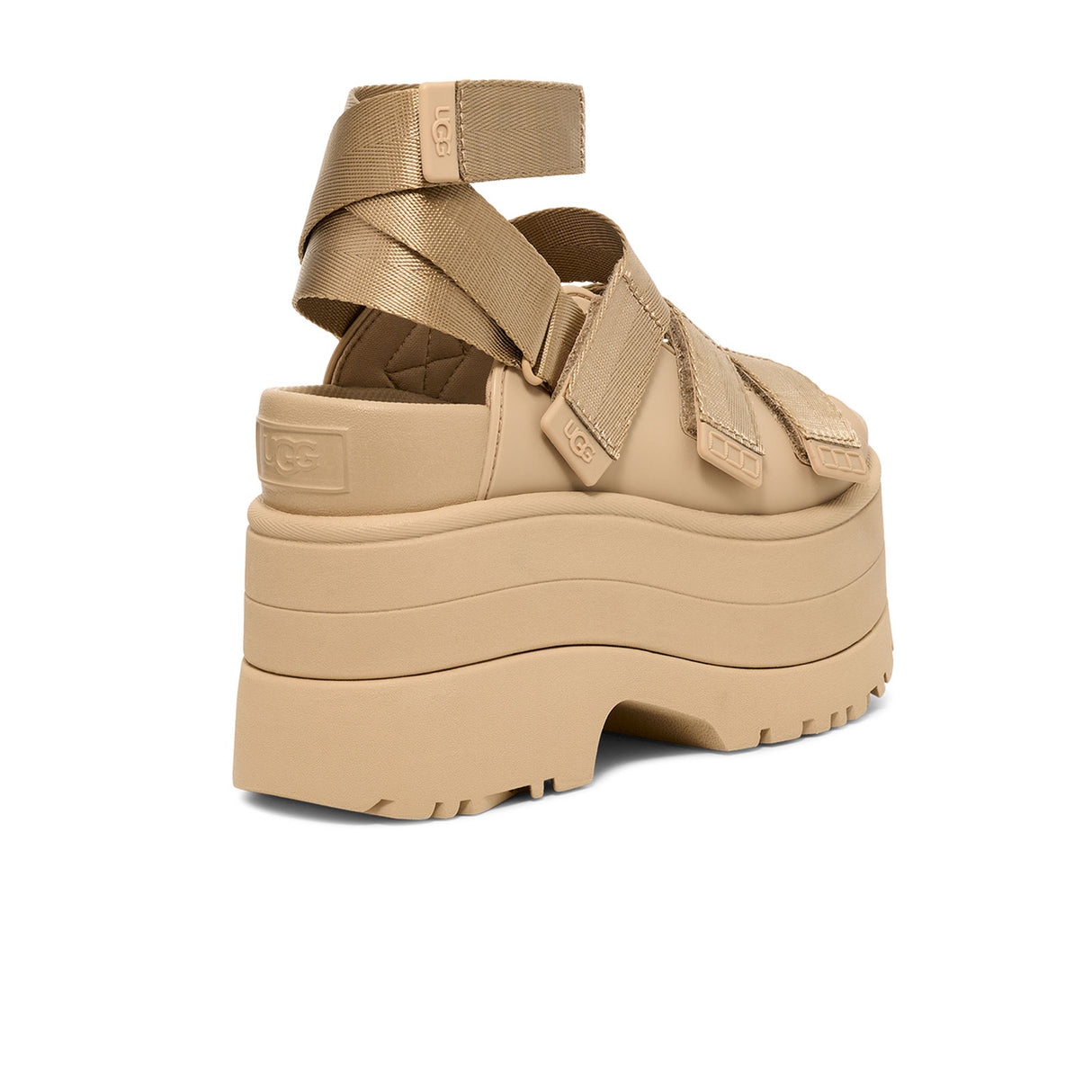 UGG® GoldenRise (Women) - Mustard Seed Sandal - Heel/Wedge - The Heel Shoe Fitters