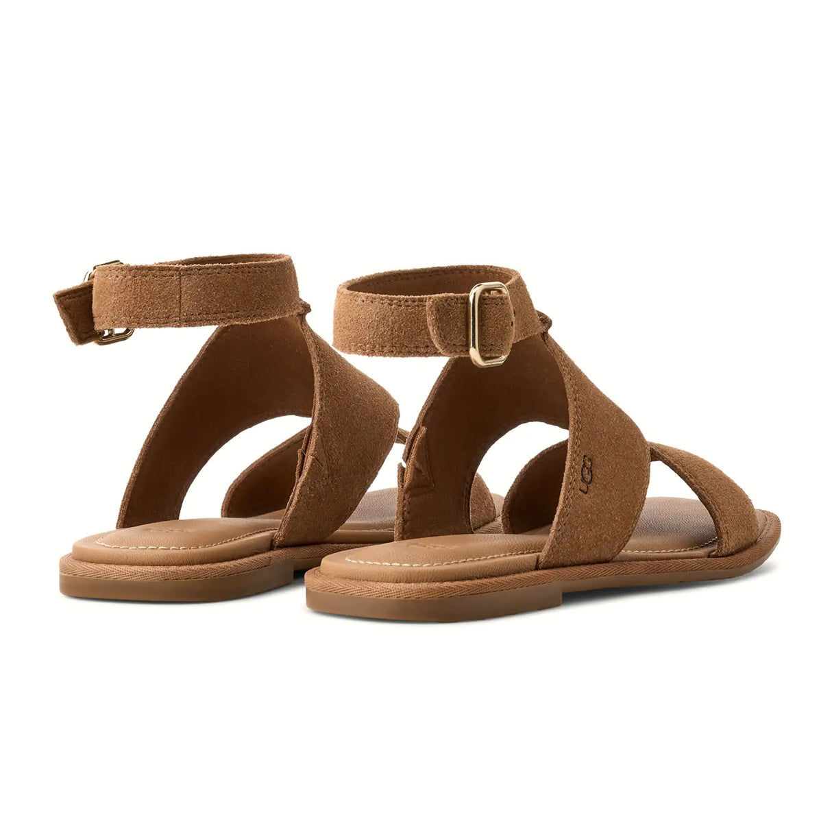 UGG® Delray (Women) - Mustard Seed Sandal - Backstrap - The Heel Shoe Fitters