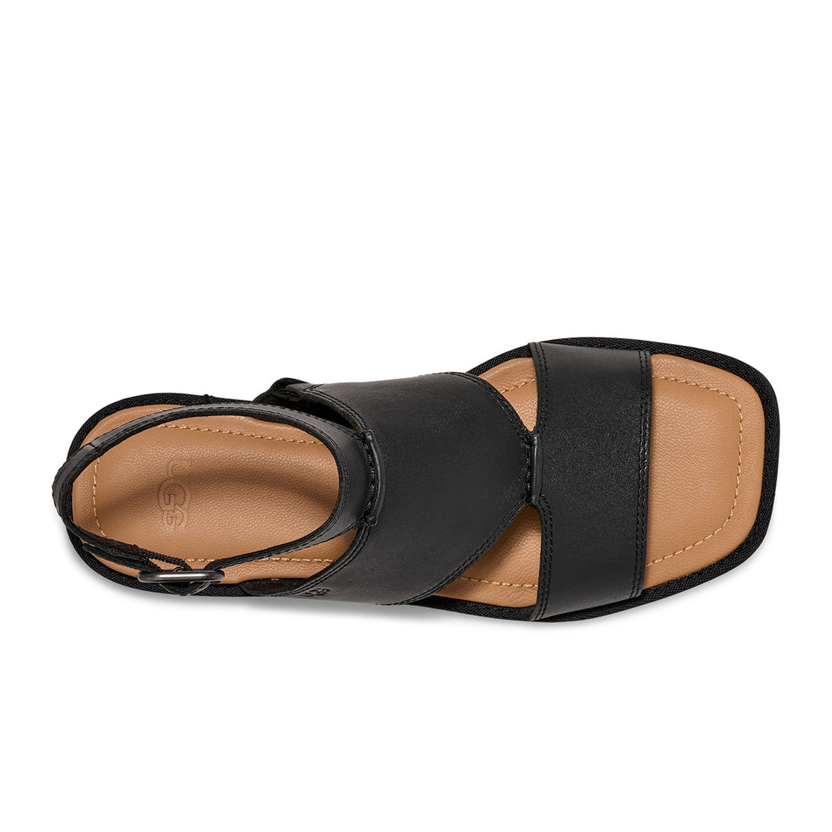 UGG® Delray (Women) - Black Sandal - Backstrap - The Heel Shoe Fitters