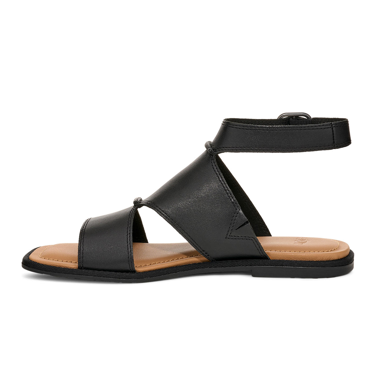 UGG® Delray (Women) - Black Sandal - Backstrap - The Heel Shoe Fitters