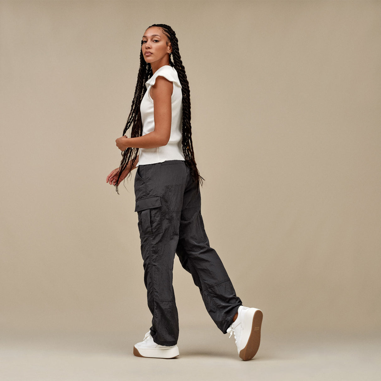 UGG® EZ-Duzzit Essential Lace Up (Women) - White Athletic - Casual - Lace Up - The Heel Shoe Fitters