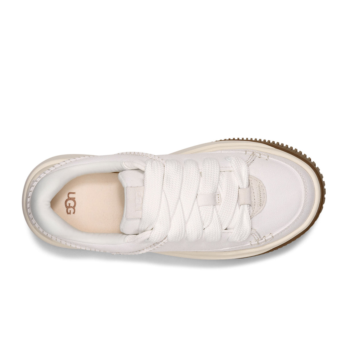 UGG® EZ-Duzzit Essential Lace Up (Women) - White Athletic - Casual - Lace Up - The Heel Shoe Fitters