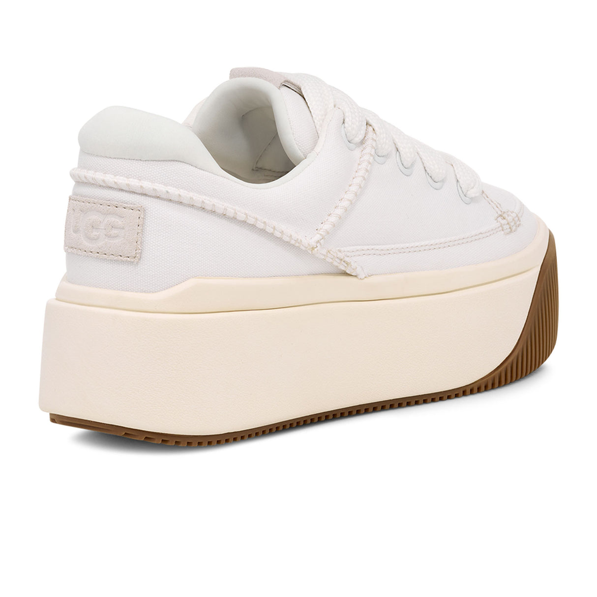 UGG® EZ-Duzzit Essential Lace Up (Women) - White Athletic - Casual - Lace Up - The Heel Shoe Fitters