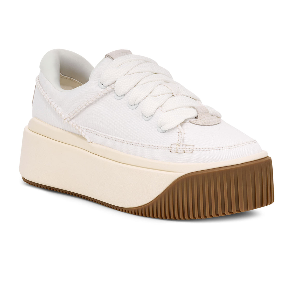 UGG® EZ-Duzzit Essential Lace Up (Women) - White Athletic - Casual - Lace Up - The Heel Shoe Fitters
