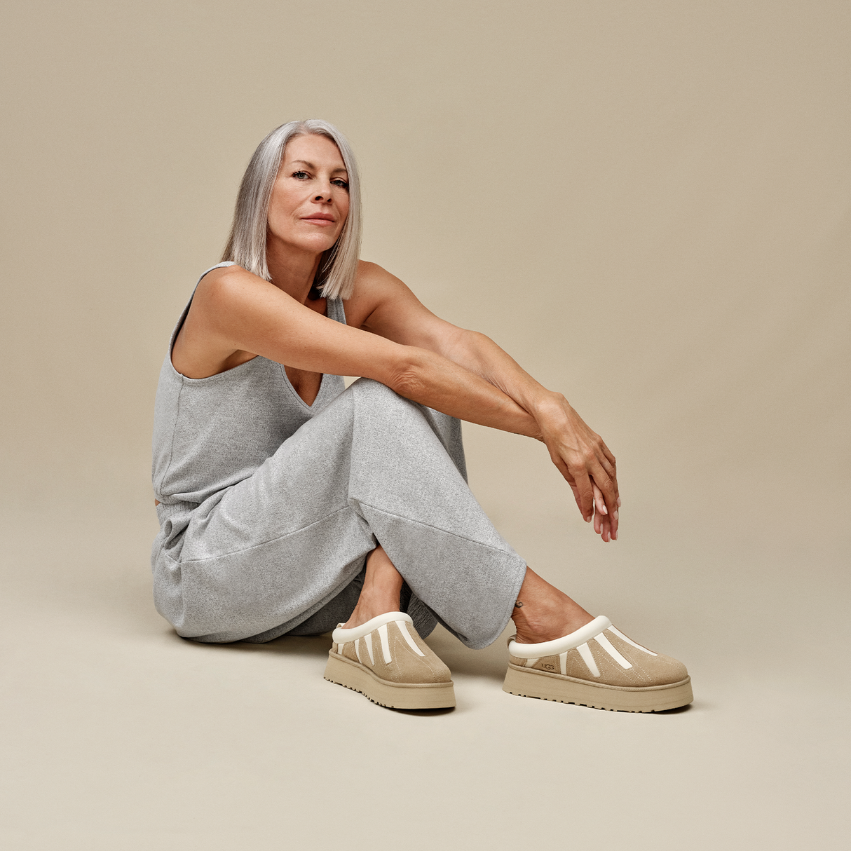 UGG® Tazz Sunwave (Women) - Mustard Seed Dress-Casual - Slipper - The Heel Shoe Fitters