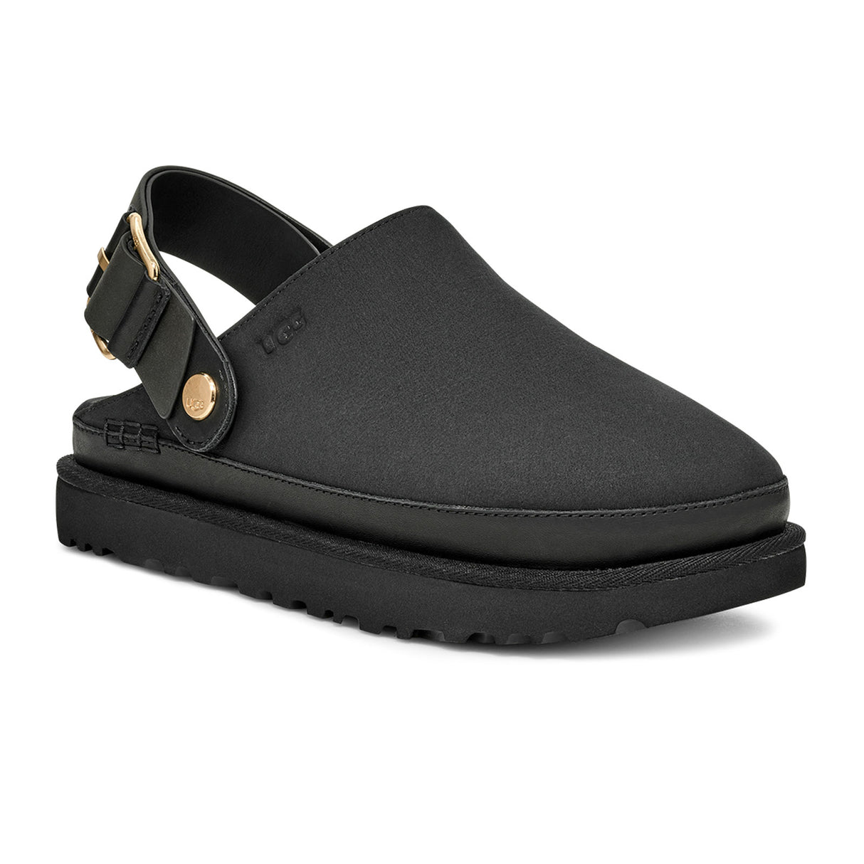 UGG® Goldenstar Villa Clog (Women) - Black Dress-Casual - Clogs & Mules - The Heel Shoe Fitters