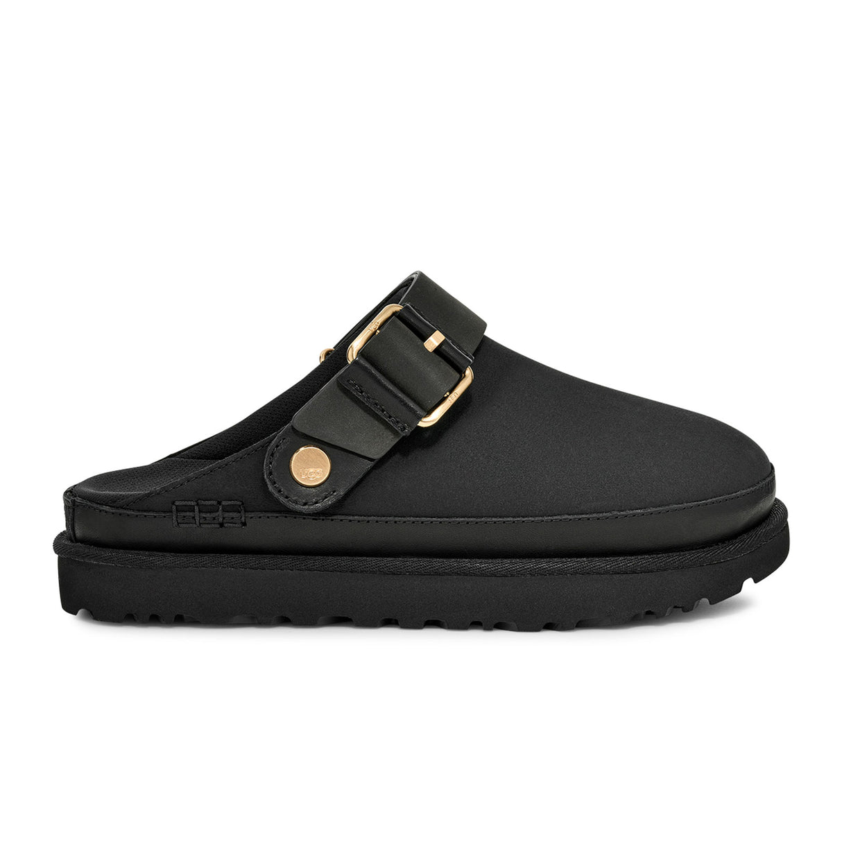 UGG® Goldenstar Villa Clog (Women) - Black Dress-Casual - Clogs & Mules - The Heel Shoe Fitters