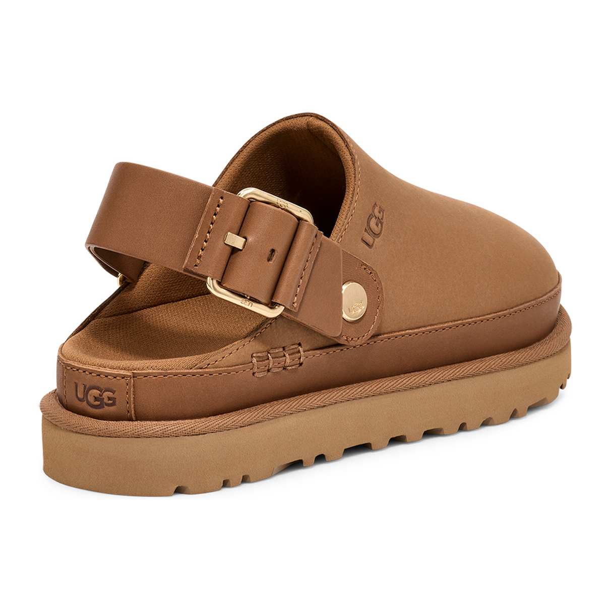 UGG® Goldenstar Villa Clog (Women) - Chestnut Dress-Casual - Clogs & Mules - The Heel Shoe Fitters