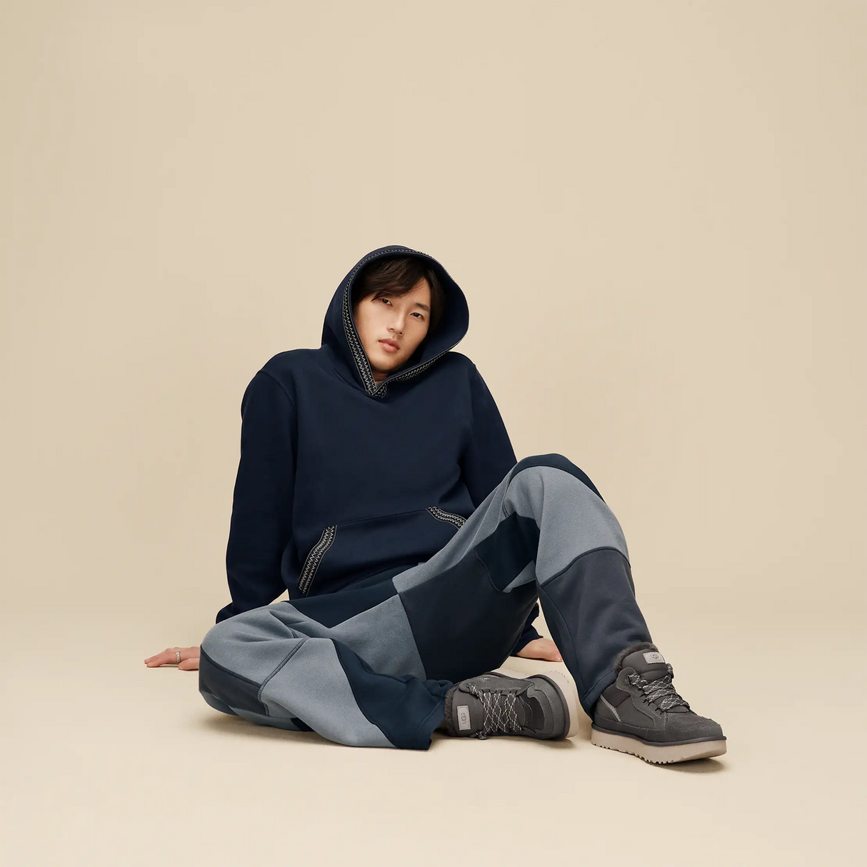 UGG® Lowmel (Men) - Charcoal/Goat