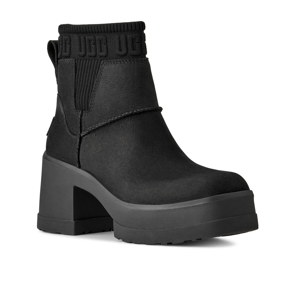 UGG® Moxy Chelsea (Women) - Black Boots - Casual - Mid - The Heel Shoe Fitters