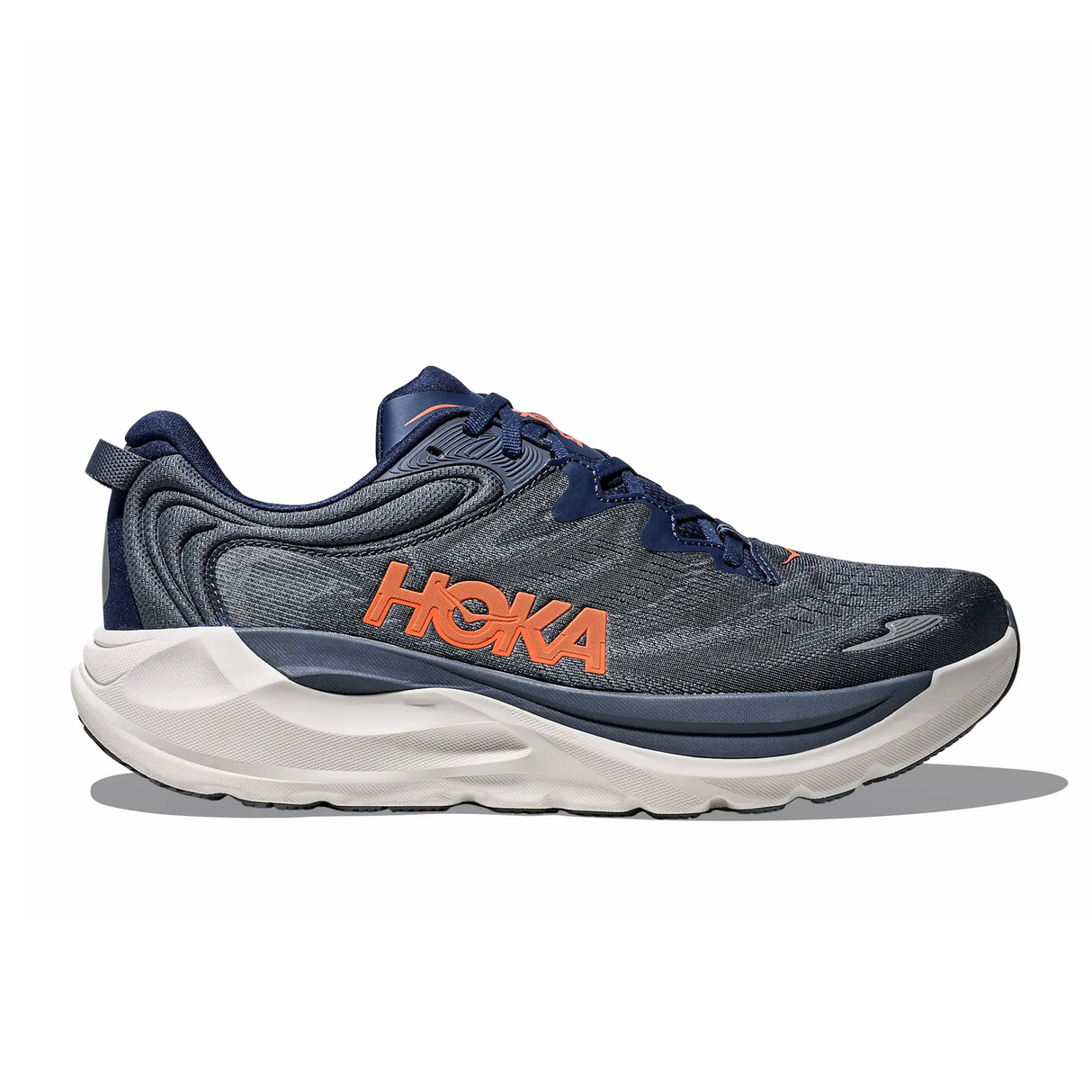 Hoka Gaviota 6 Running Shoe (Men) - Midnight Blue/Faded Navy
