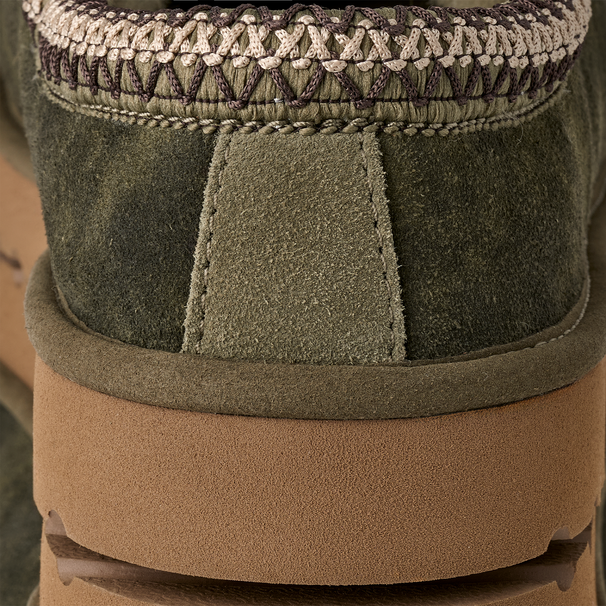 UGG® Tasman Baxter (Men) - Burnt Olive Dress-Casual - Slipper - The Heel Shoe Fitters