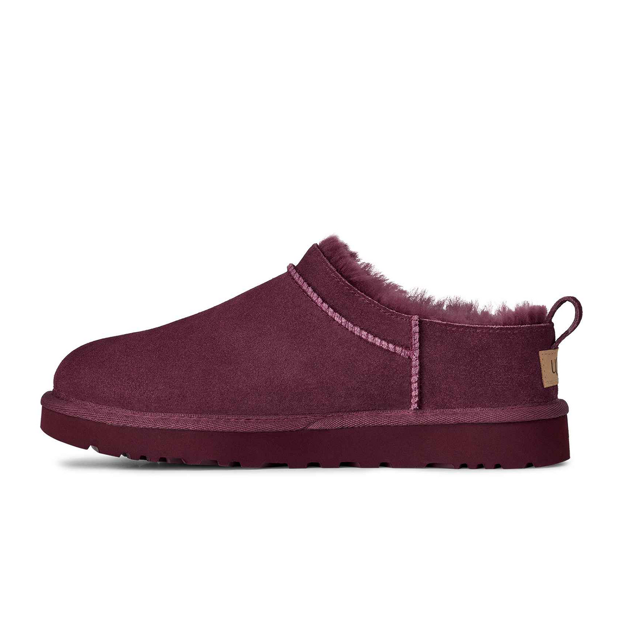 UGG® Classic Micro (Women) - Burnt Magenta Boots - Casual - Low - The Heel Shoe Fitters
