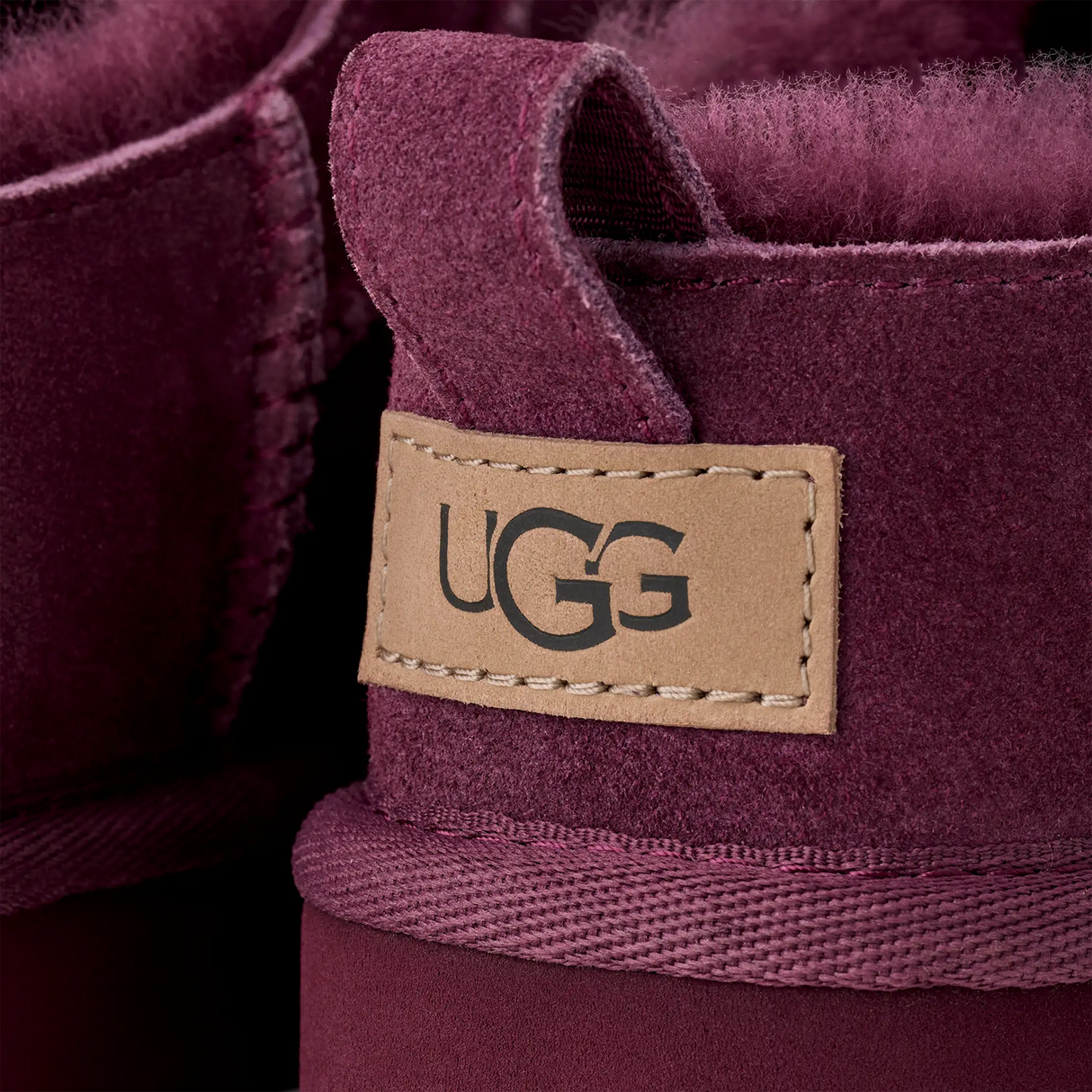 UGG® Classic Micro (Women) - Burnt Magenta Boots - Casual - Low - The Heel Shoe Fitters