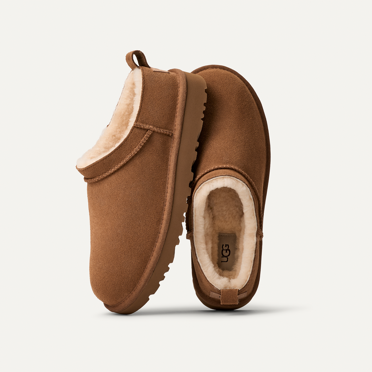 UGG® Classic Micro (Women) - Chestnut Boots - Casual - Low - The Heel Shoe Fitters
