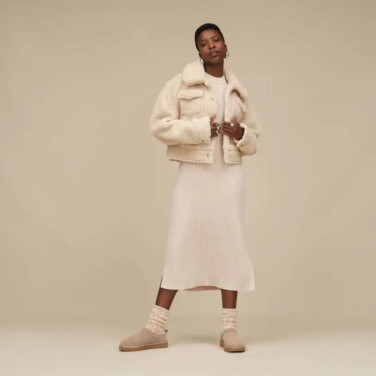 UGG® Classic Micro (Women) - Sand Boots - Casual - Low - The Heel Shoe Fitters