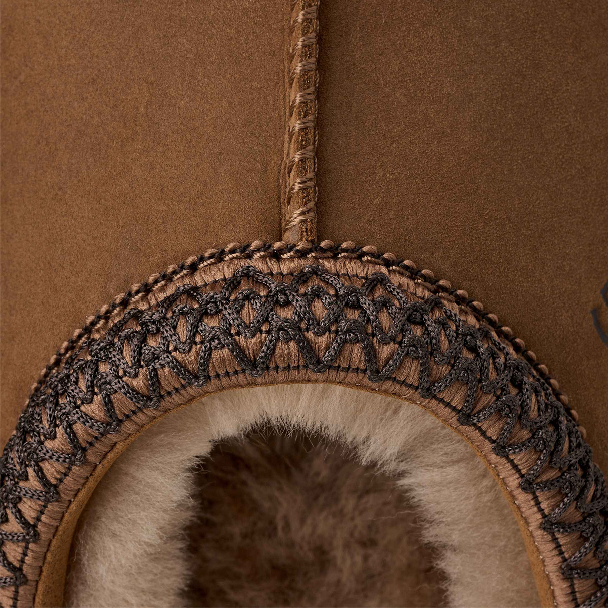 UGG® Tasman II Nubuck (Men) - Dark Chestnut Dress-Casual - Slipper - The Heel Shoe Fitters