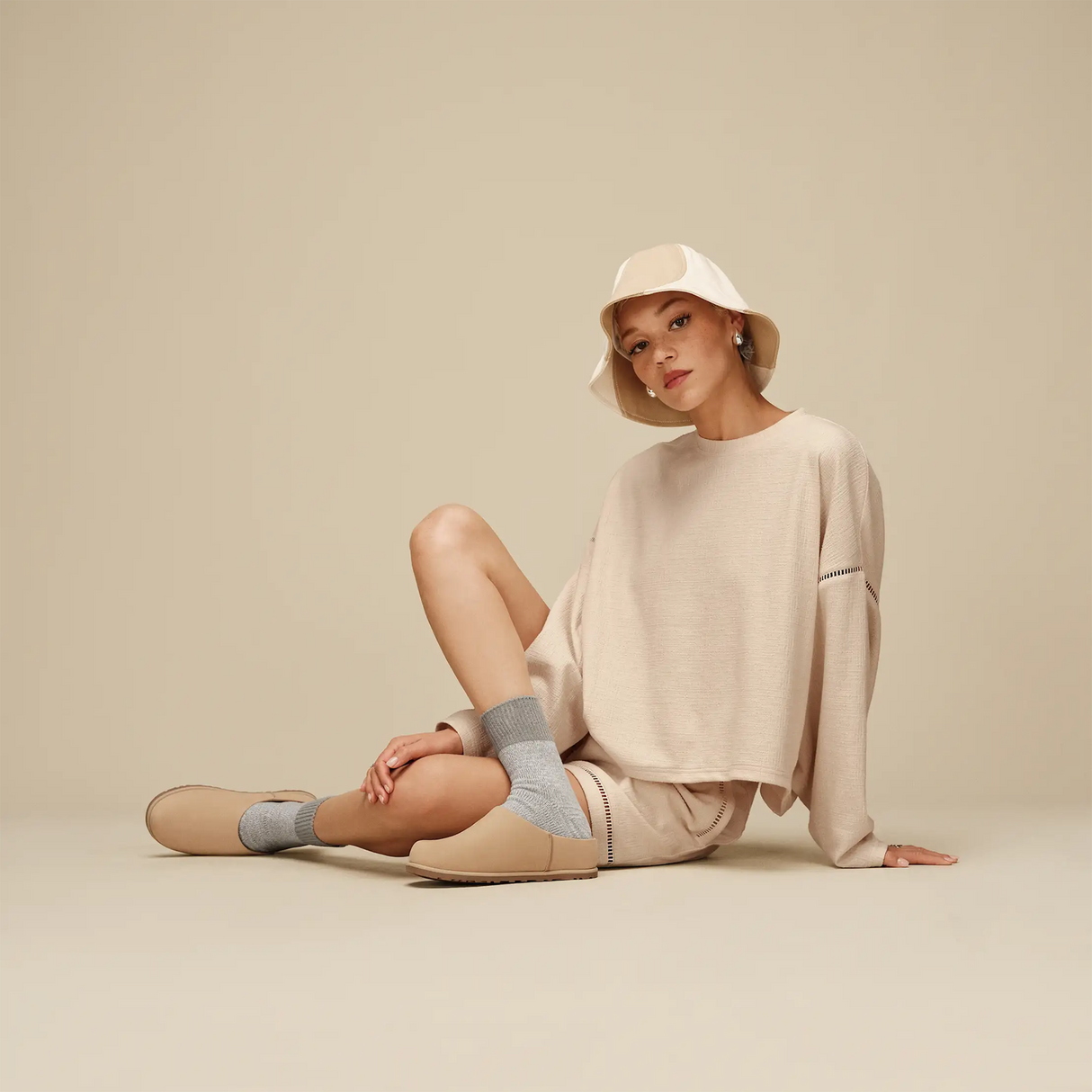 UGG® Hayvie Crewneck (Women) - Cream