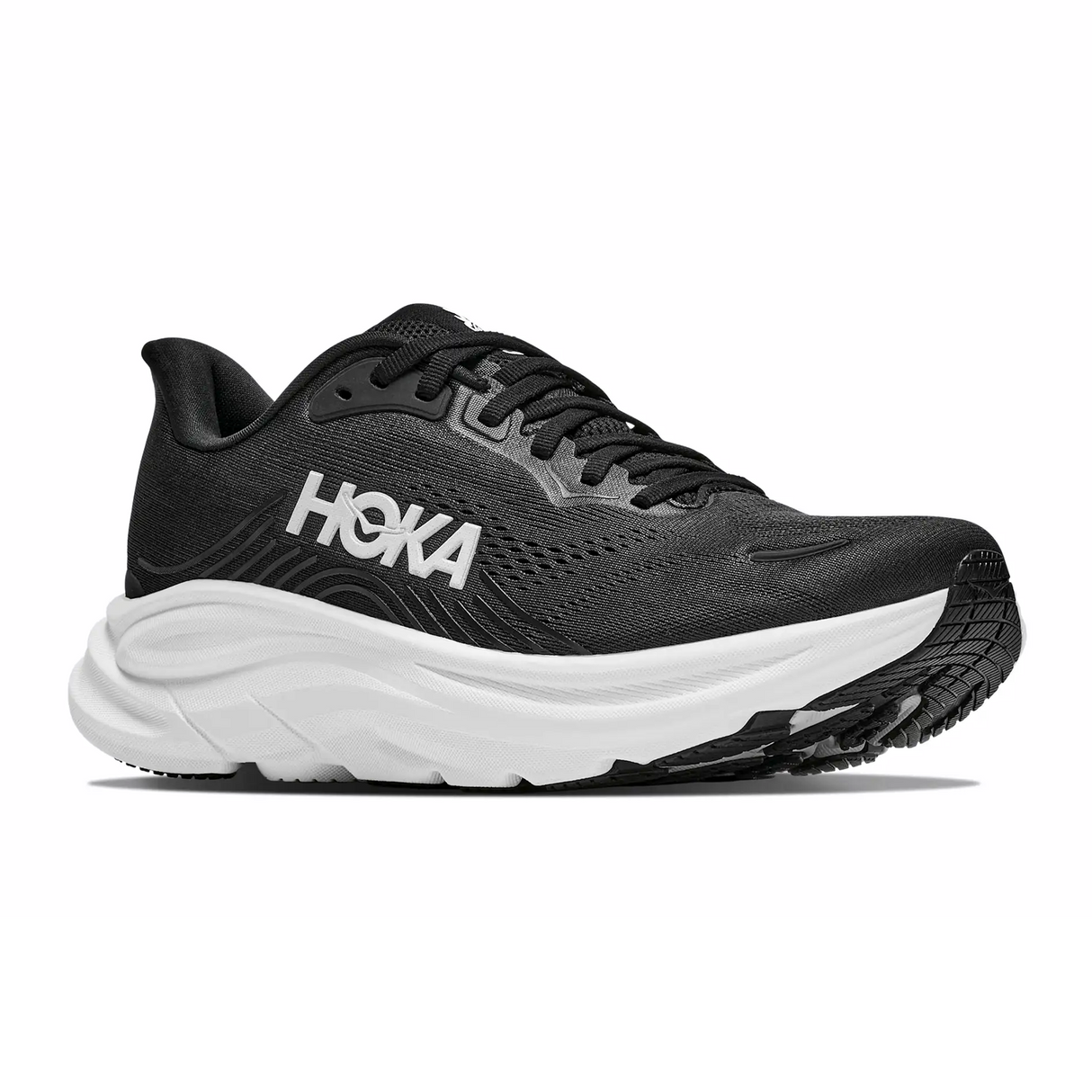 Hoka Clifton 11 Running Shoe (Men) - Black/White