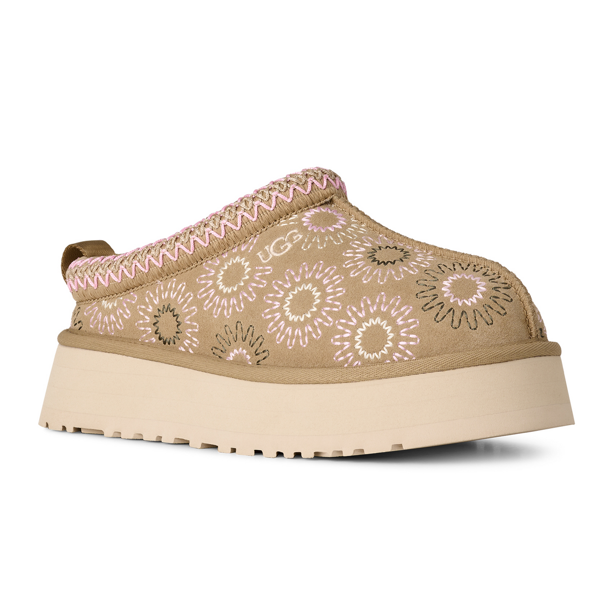 UGG® Tazz Sun Stitch (Women) - Mustard Seed Dress-Casual - Slipper - The Heel Shoe Fitters