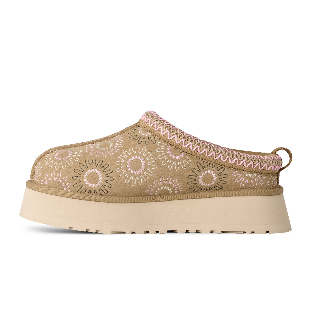 UGG® Tazz Sun Stitch (Women) - Mustard Seed Dress-Casual - Slipper - The Heel Shoe Fitters