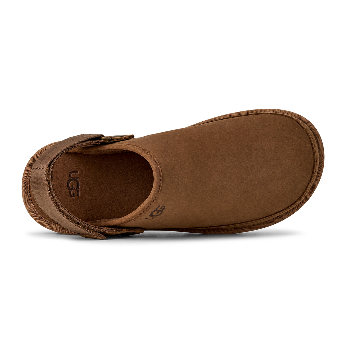 UGG® Goldencoast Clog II Nubuck (Men) - Dark Chestnut