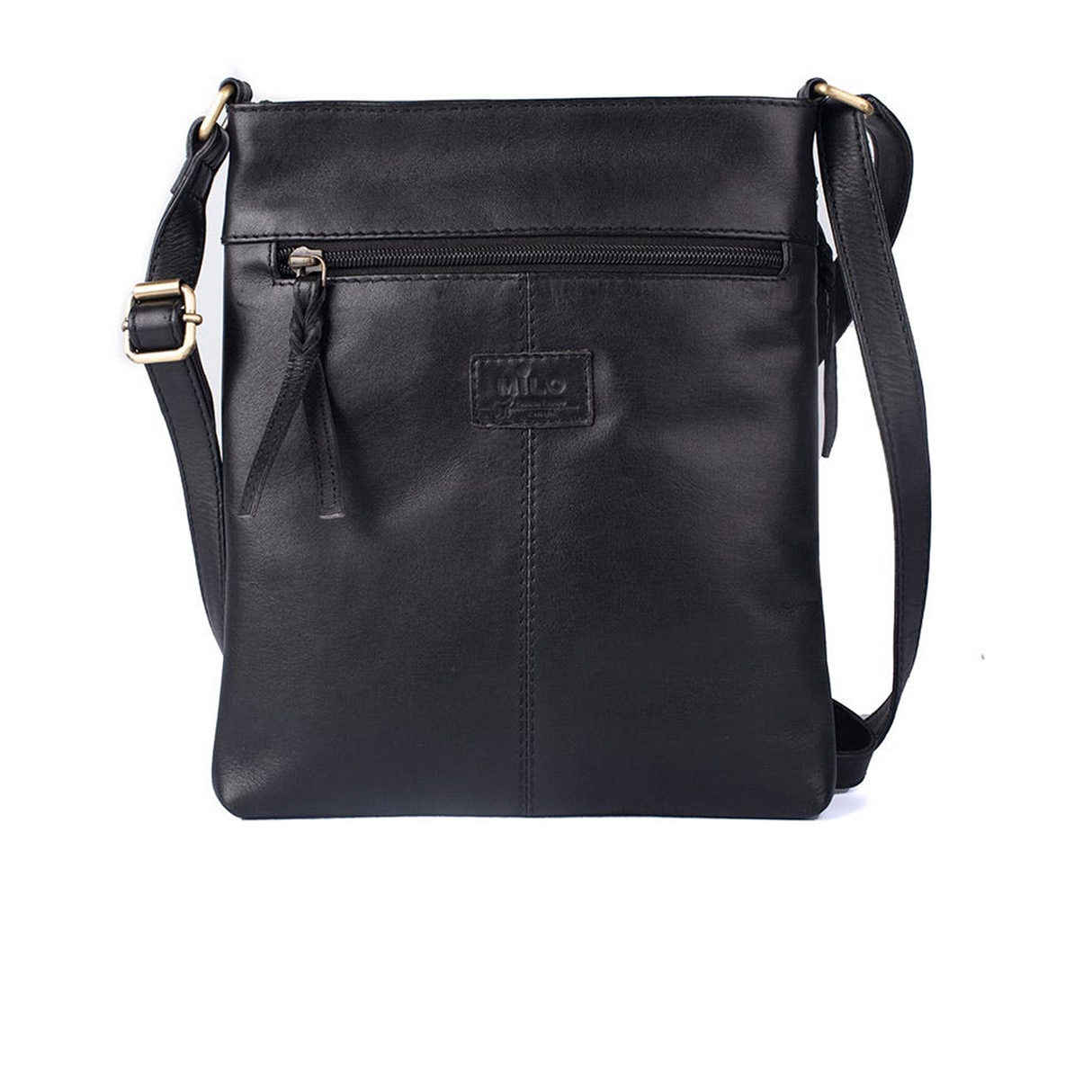 Milo Edith Crossbody Bag - Black Leather Accessories - Bags - Crossbody - The Heel Shoe Fitters