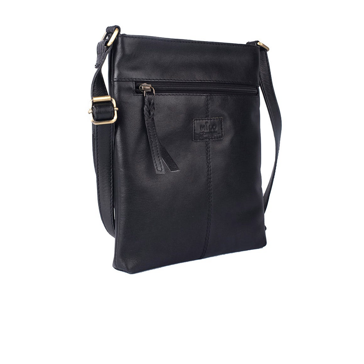 Milo Edith Crossbody Bag - Black Leather Accessories - Bags - Crossbody - The Heel Shoe Fitters
