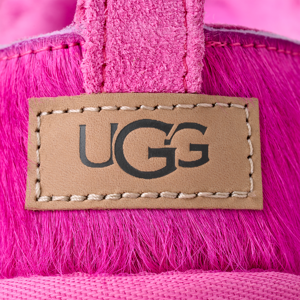 UGG® Classic Micro Calf Hair (Women) - Bright Fuchsia