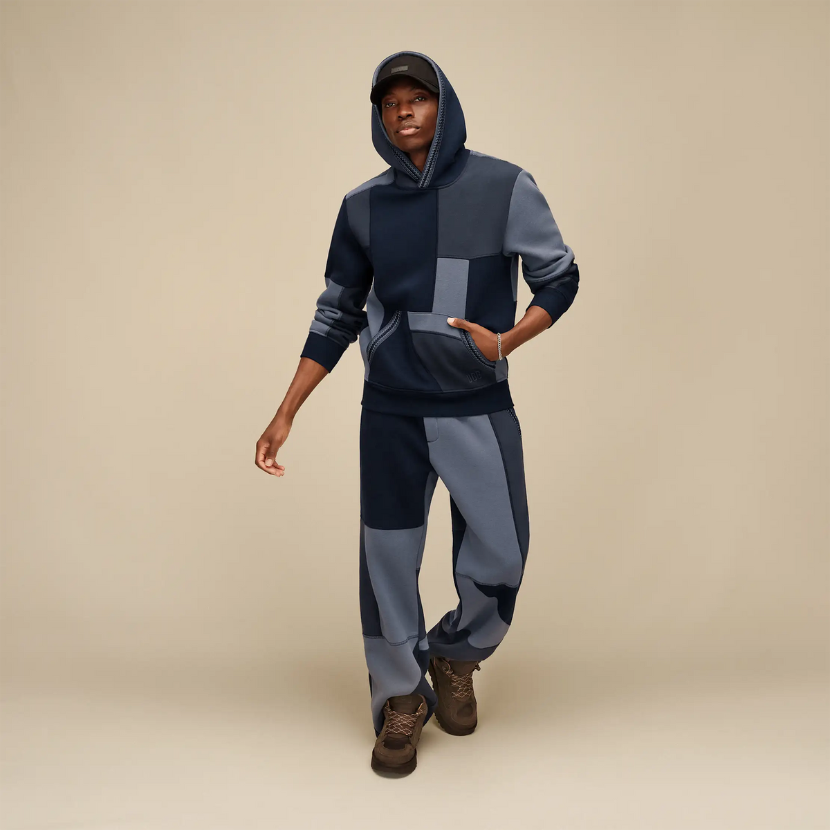 UGG® Tasman Colorblock Hoodie (Men) - Mariner Multi