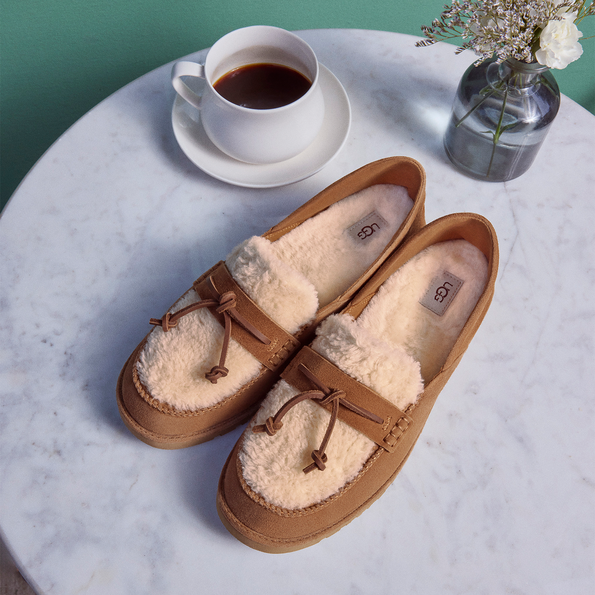 UGG® Zora Loafer (Women) - Chestnut