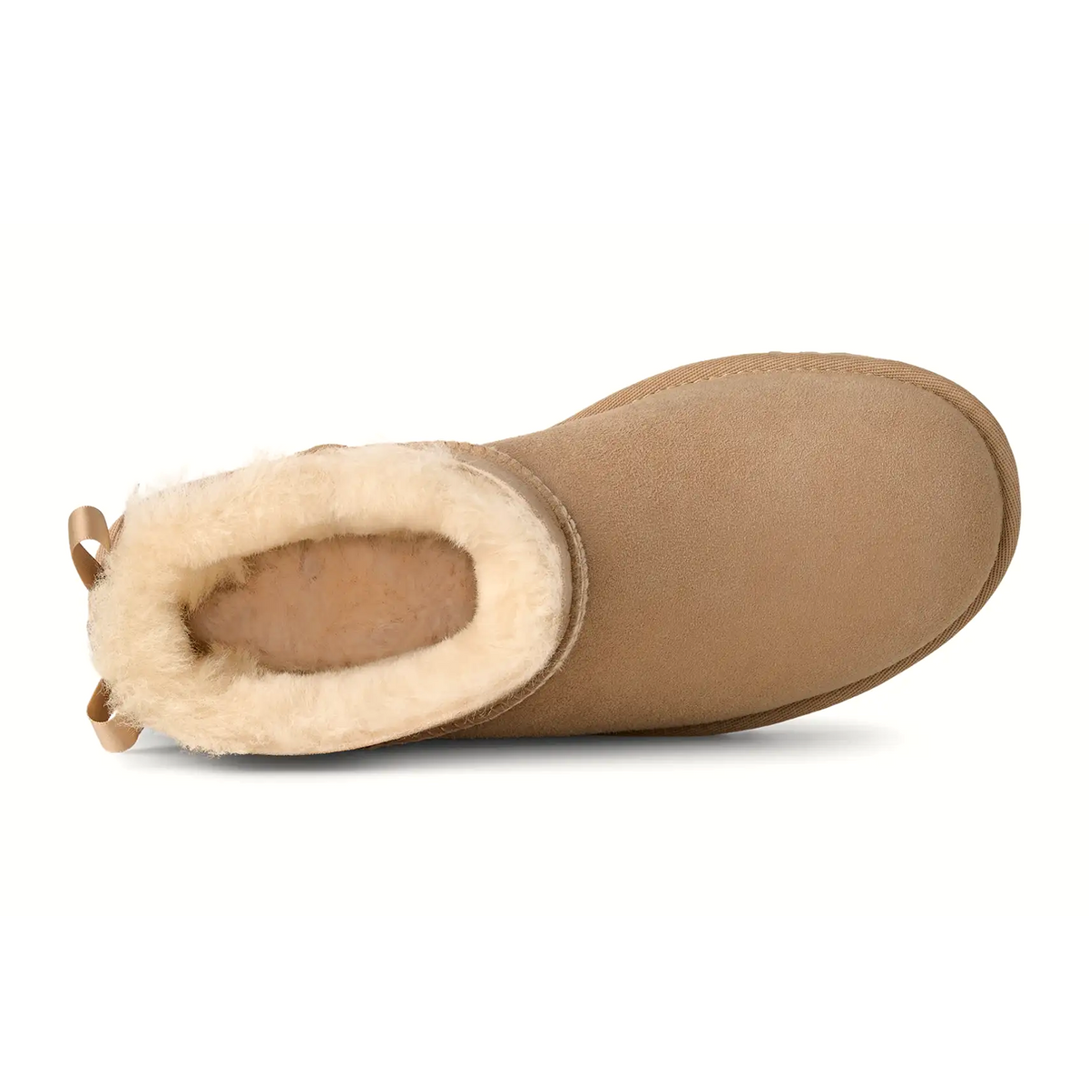 UGG® Classic Ultra Mini Bailey Bow (Women) - Sand