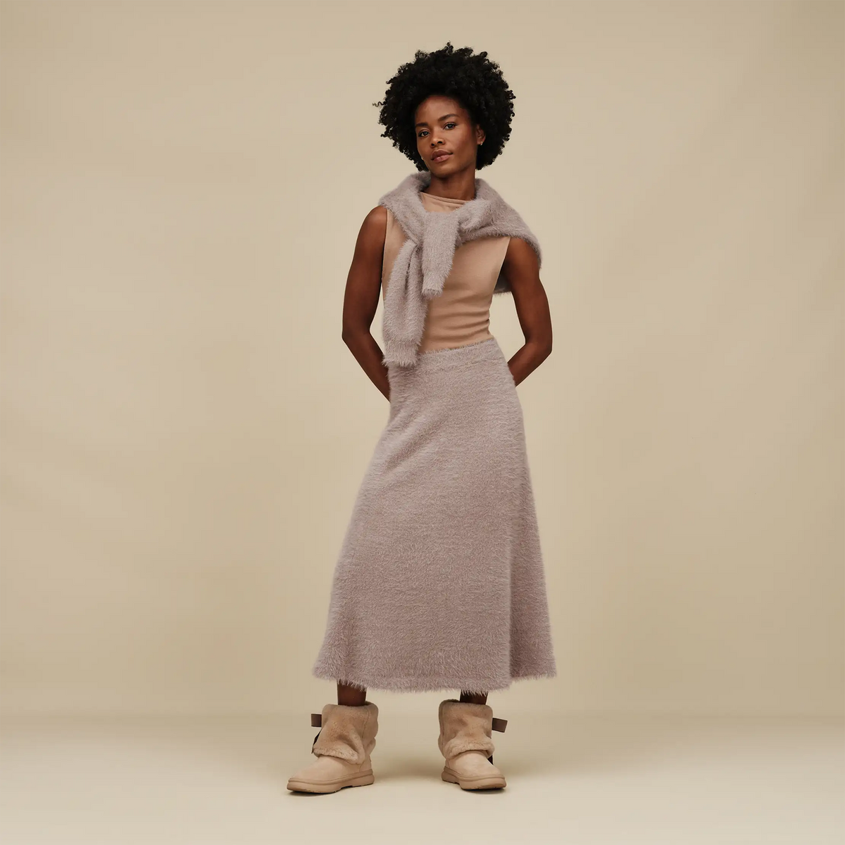 UGG® Apres City Boot (Women) - Moonlight Boots - Casual - Mid - The Heel Shoe Fitters
