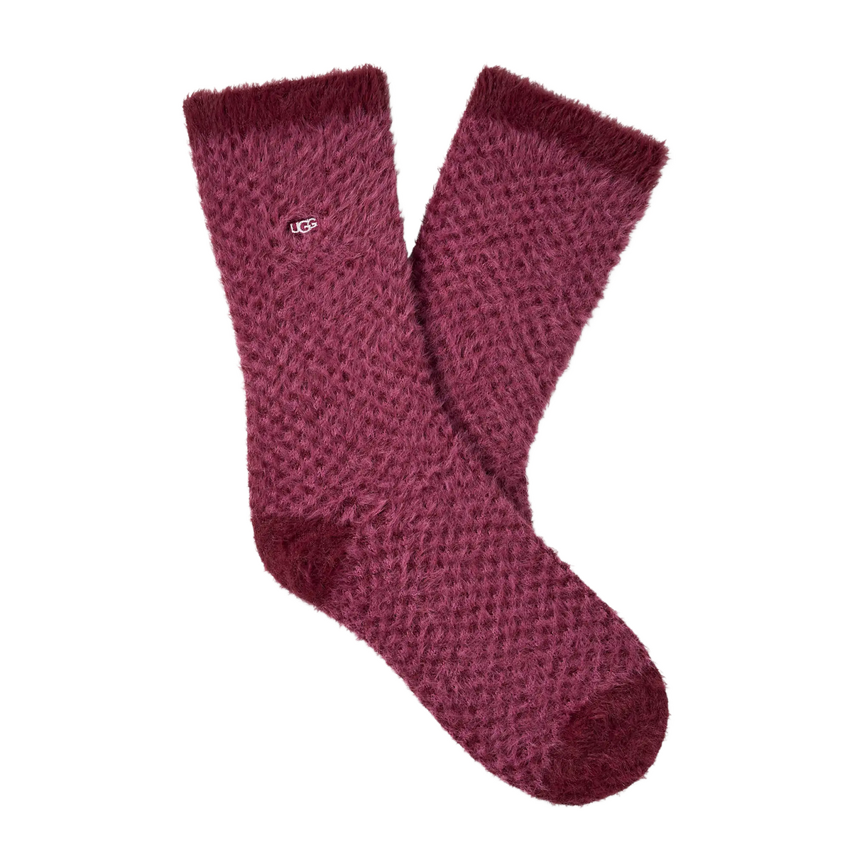 UGG® Enlie Crew (Women) - Coffee Berry/Strawberry Check