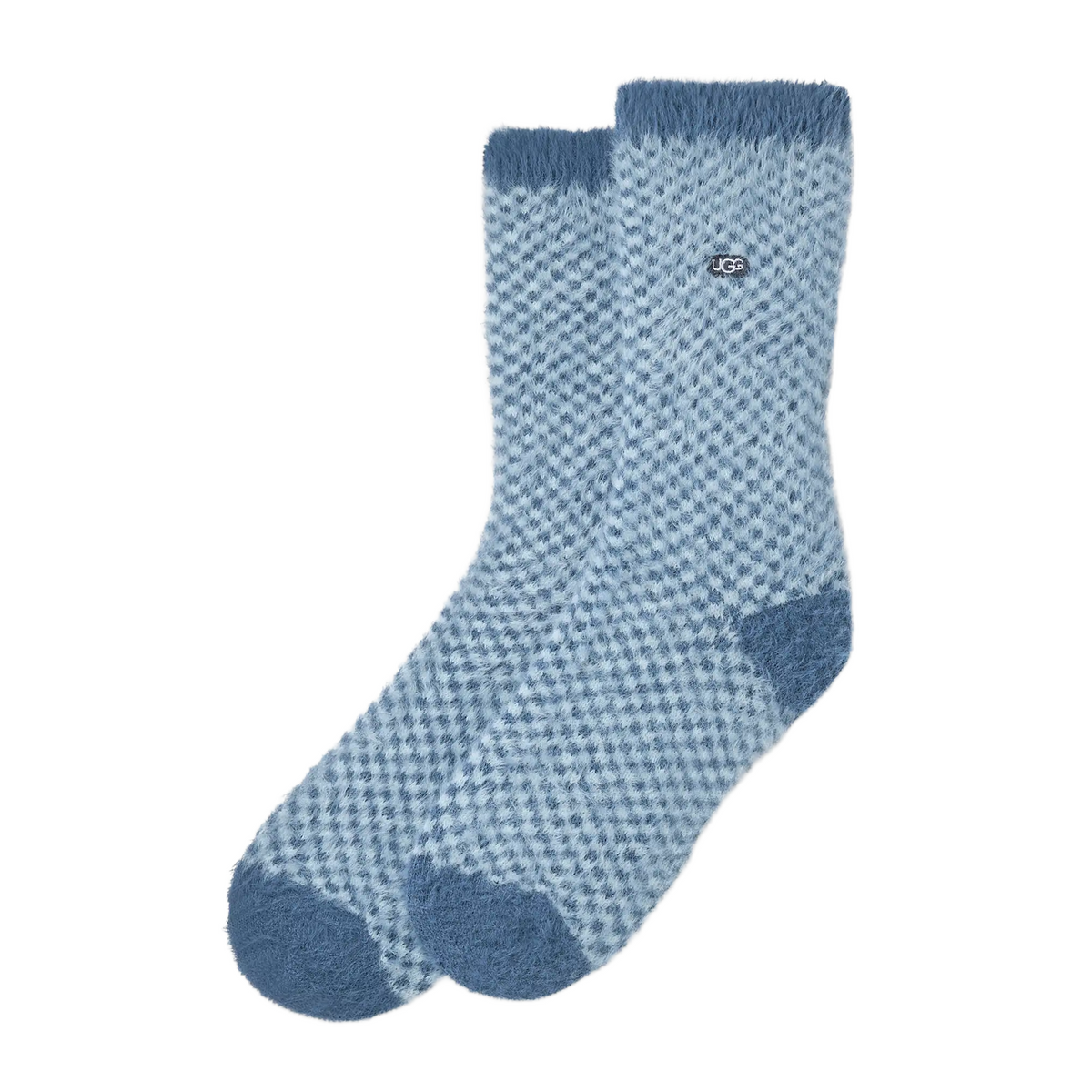 UGG® Enlie Crew (Women) - Tahoe Blue/Sky Blue Check