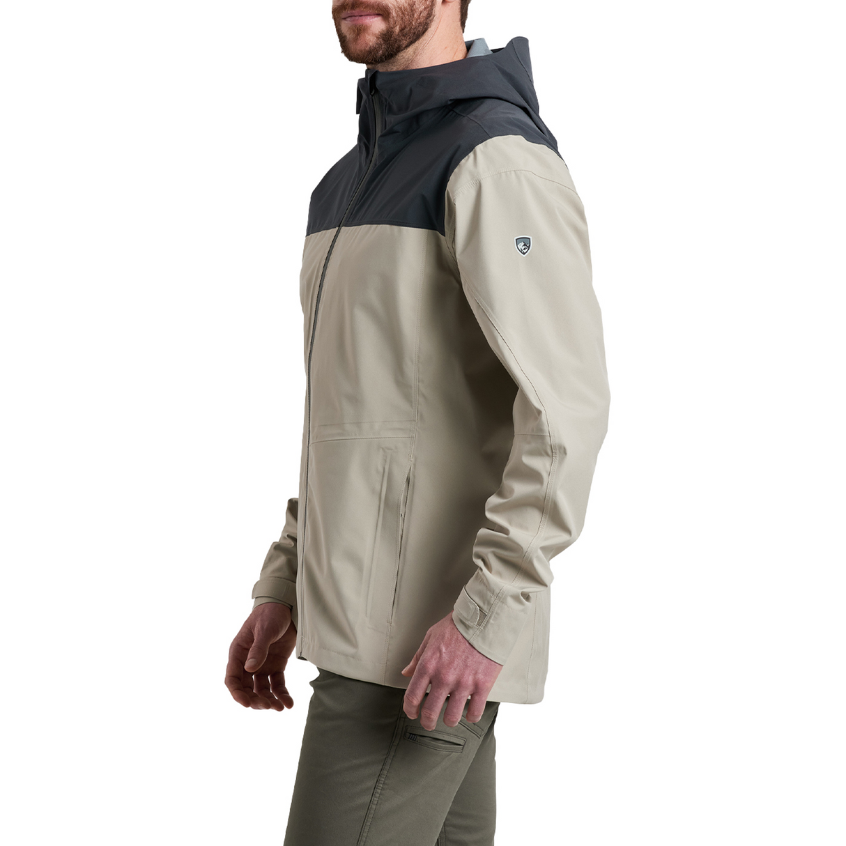 Kuhl Stretch Voyagr Jacket (Men) - Elm/Onyx Apparel - Jacket - Rain - The Heel Shoe Fitters