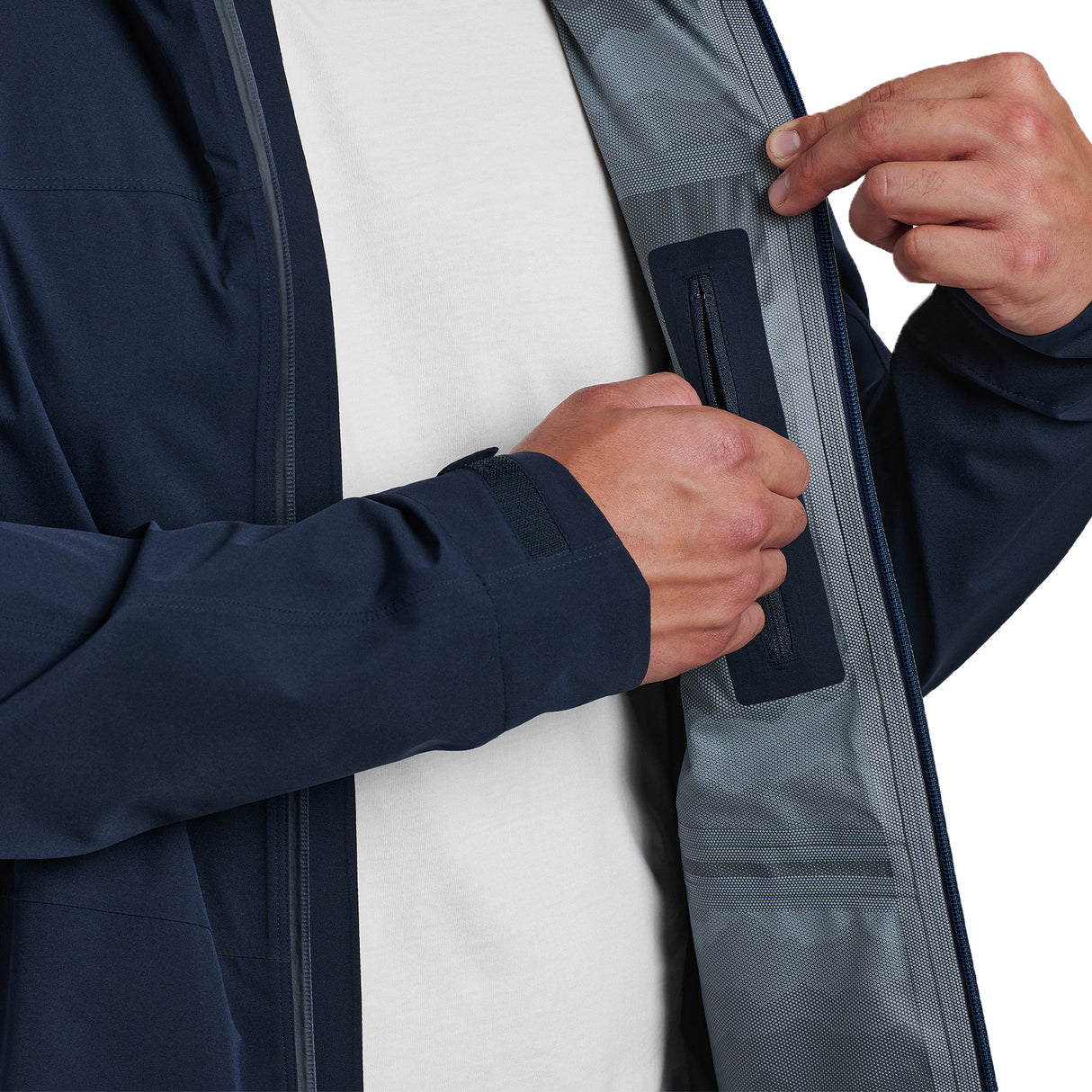 Kuhl Stretch Voyagr Jacket (Men) - Pirate Blue Apparel - Jacket - Rain - The Heel Shoe Fitters