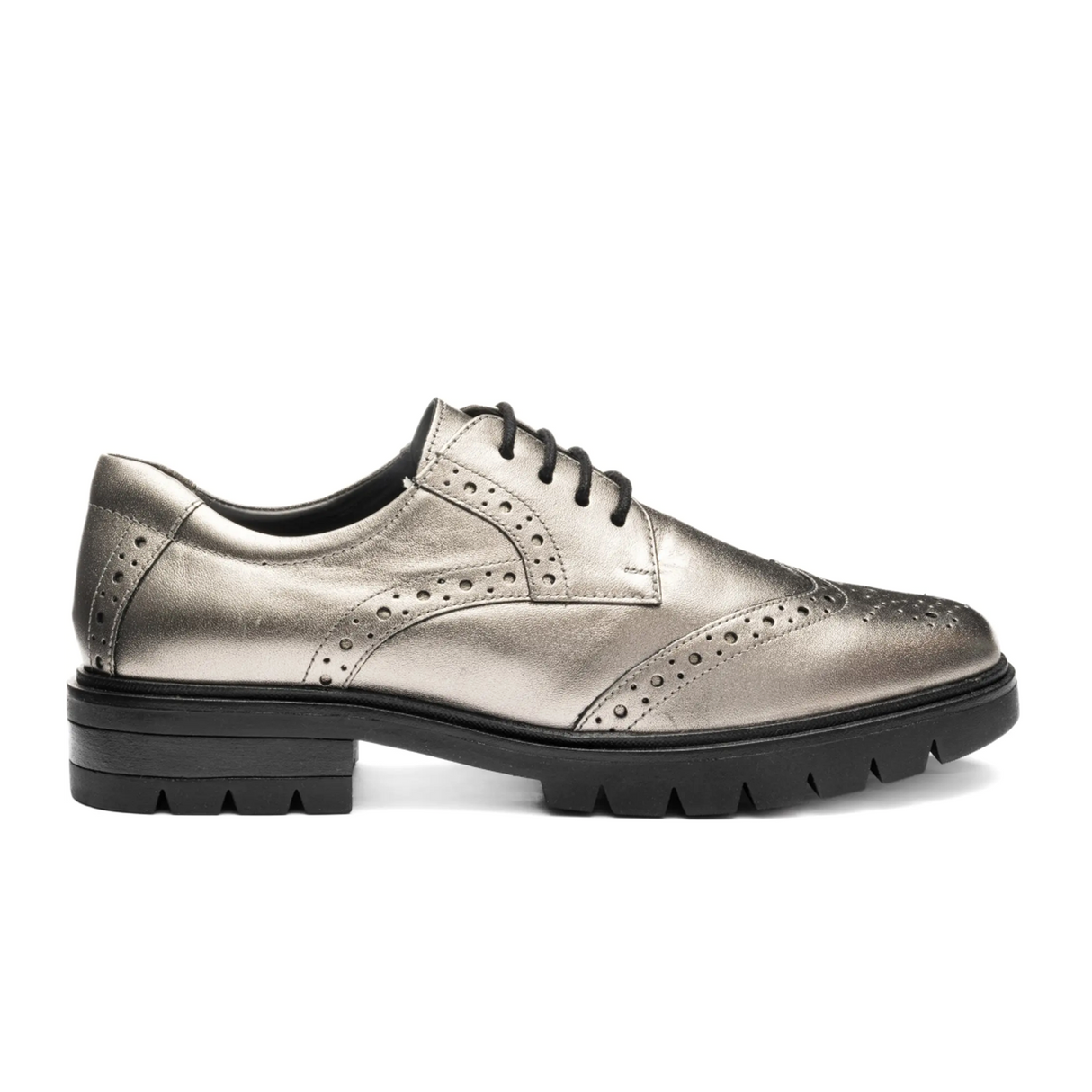 Ara Clementine Oxford (Women) - Cashmere Metallic Calf Dress-Casual - Oxford - The Heel Shoe Fitters