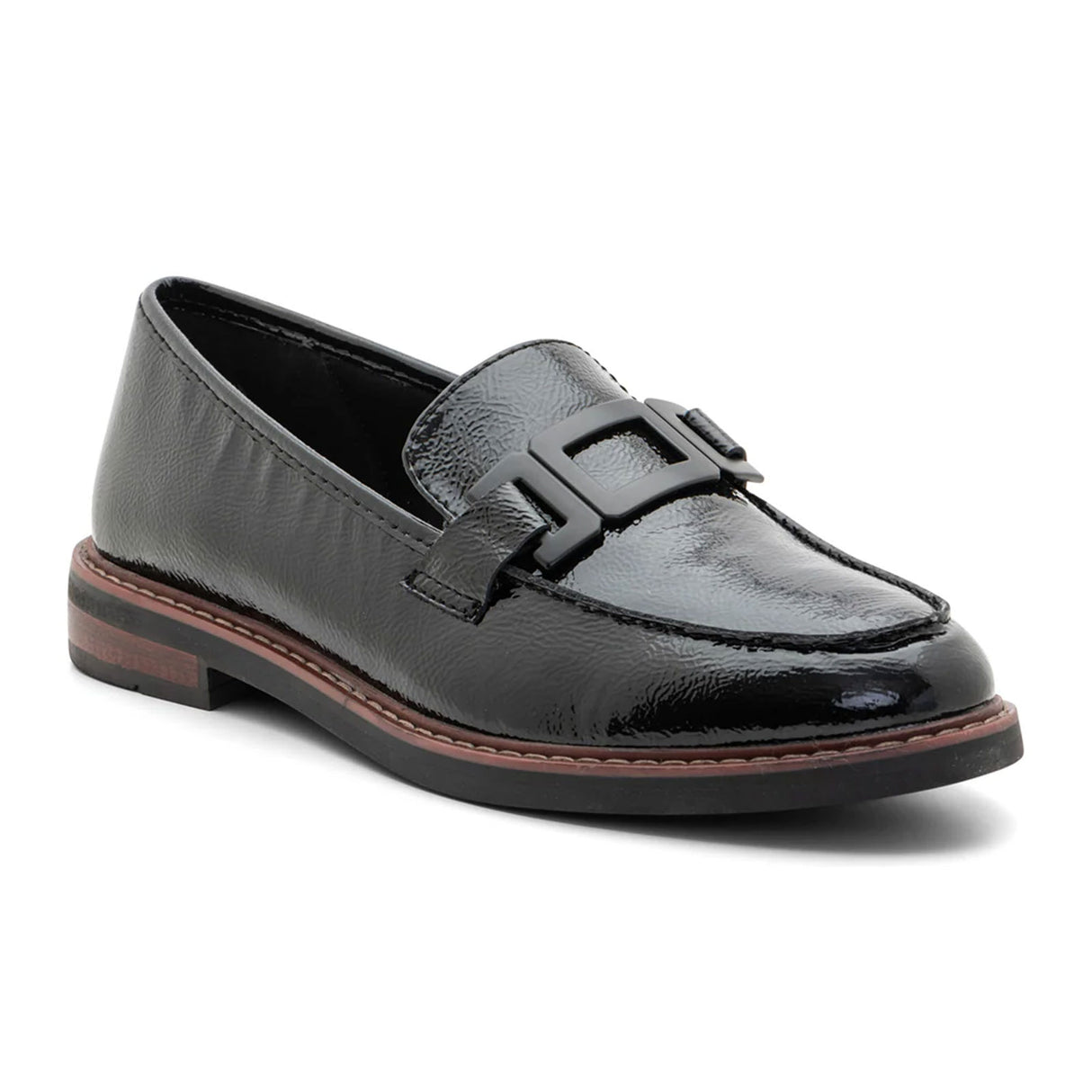 Ara Katsura Loafer (Women) - Black Patent Dress-Casual - Loafers - The Heel Shoe Fitters