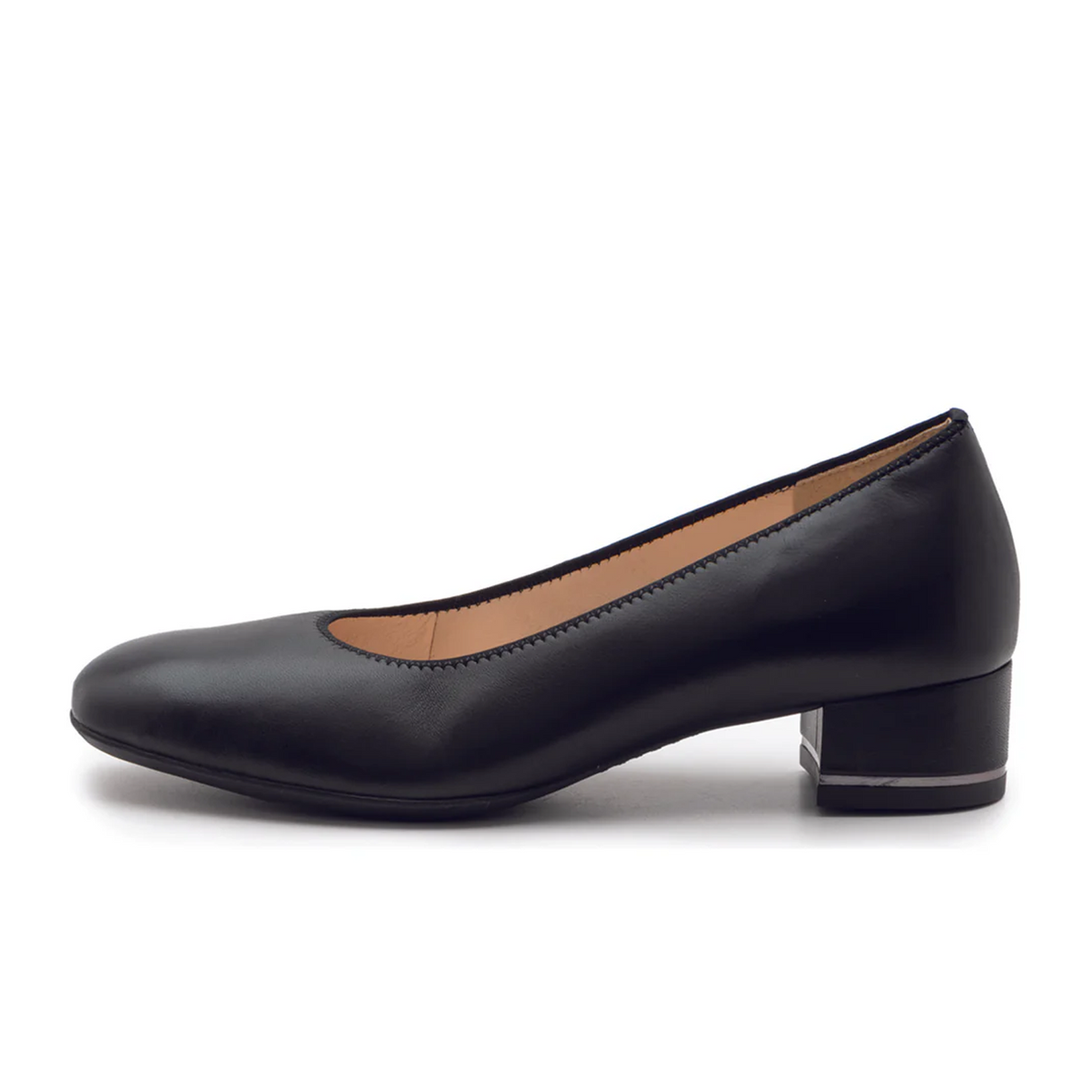Ara Gabrielle Pump (Women) - Black Leather Dress-Casual - Heels - The Heel Shoe Fitters