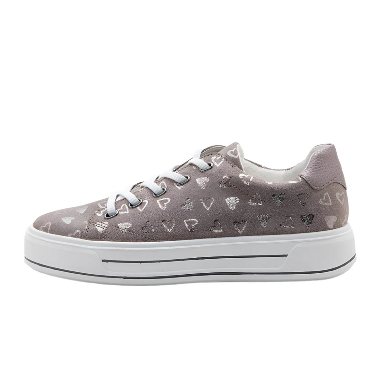 Ara Crystal Sneaker (Women) - Little Hearts Athletic - Casual - Lace Up - The Heel Shoe Fitters