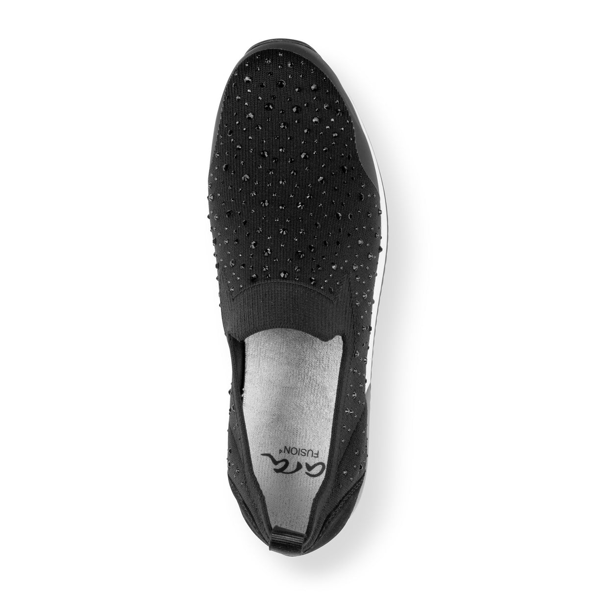Ara Layton Slip On Sneaker (Women) - Black Athletic - Casual - Slip On - The Heel Shoe Fitters