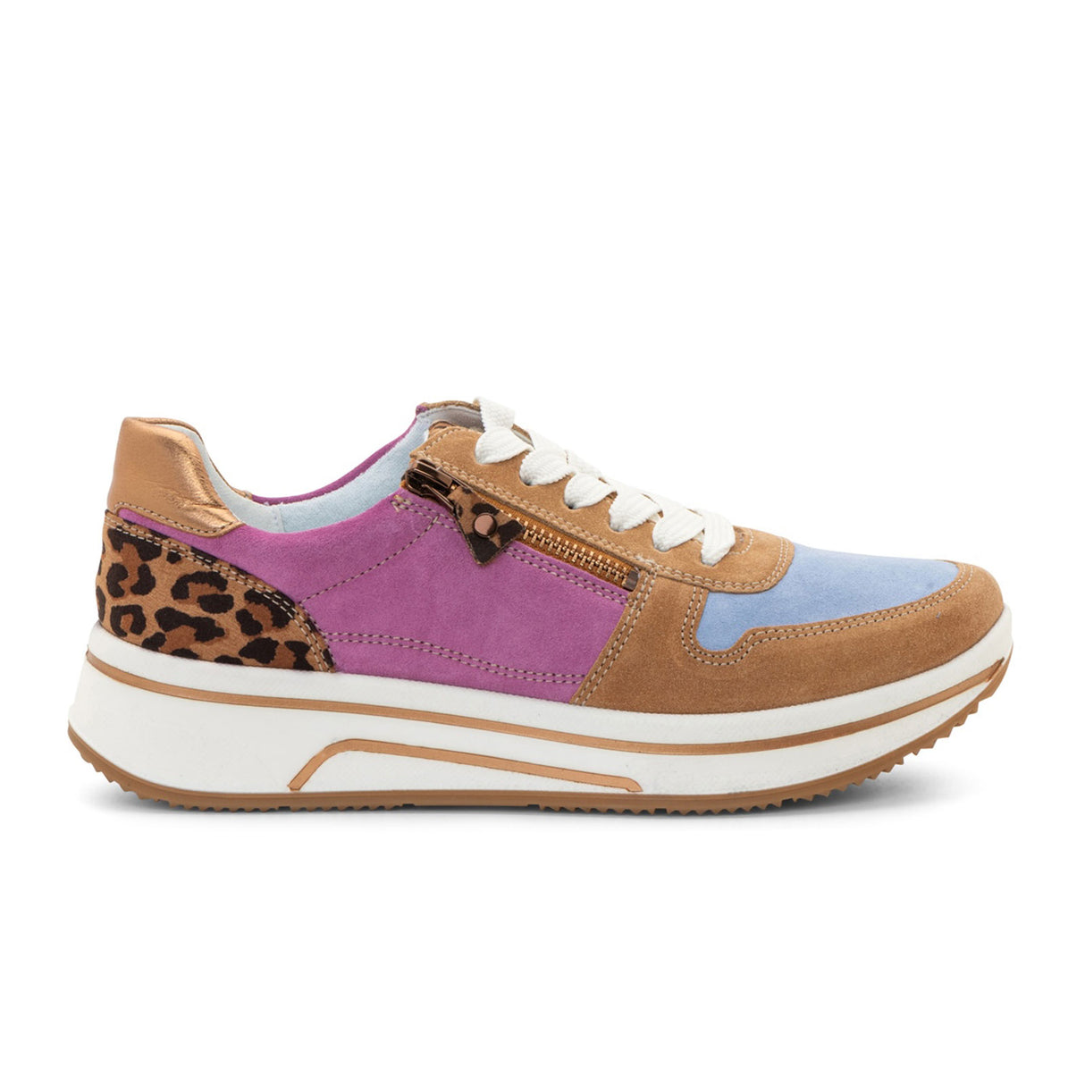 Ara Sage Sneaker (Women) - Multi Athletic - Casual - Lace Up - The Heel Shoe Fitters