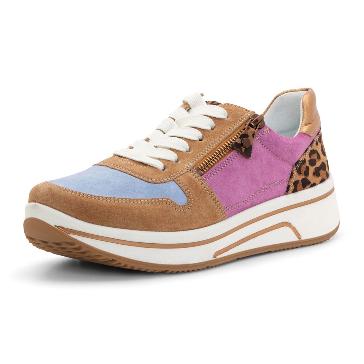 Ara Sage Sneaker (Women) - Multi Athletic - Casual - Lace Up - The Heel Shoe Fitters